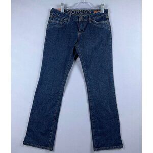 NWT Morgan Bootcut Jeans Womens Size 9/10S Low Rise Medium Wash Stretch Blue